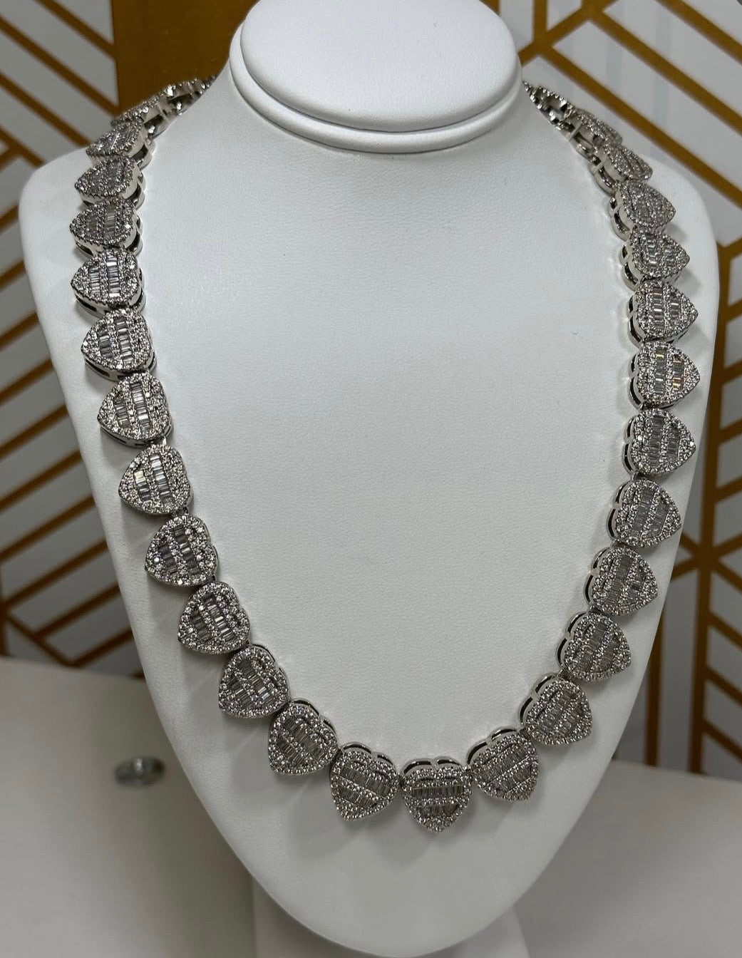 Heart Cluster Necklace